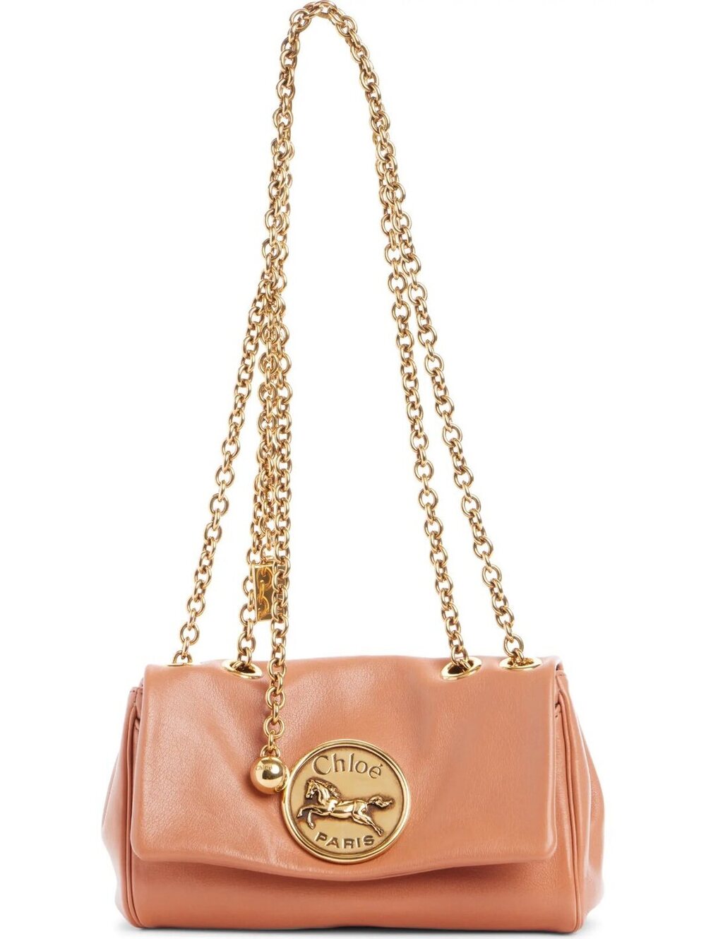 Chloe Heritage Leather Shoulder Bag NWT Horse